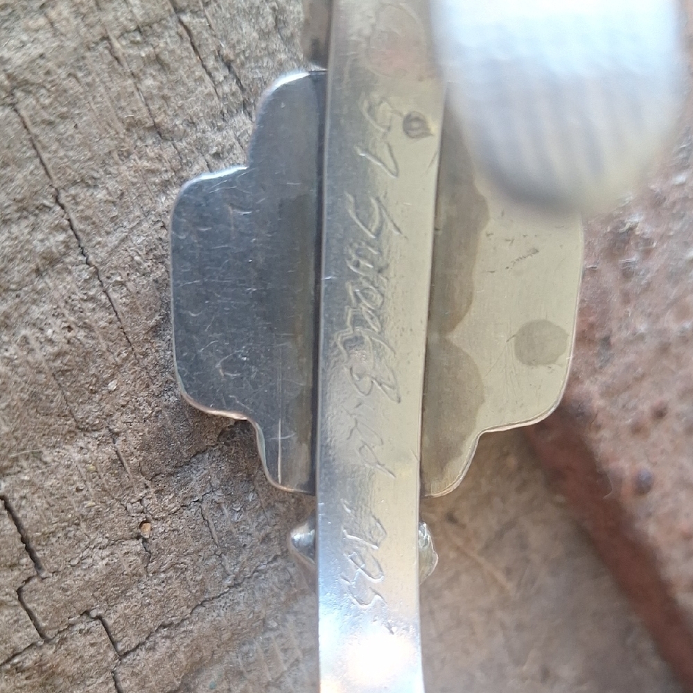 Sweet Bird Studio Santa Fe Cross With 3D Flowers .925  Bracelet - Picture 3 of 4